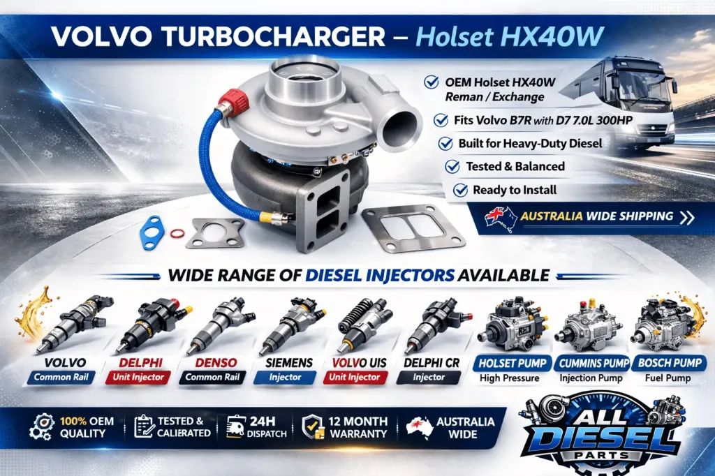 VOLVO HOLSET HX40W TURBOCHARGER 20580900 / 4038849R