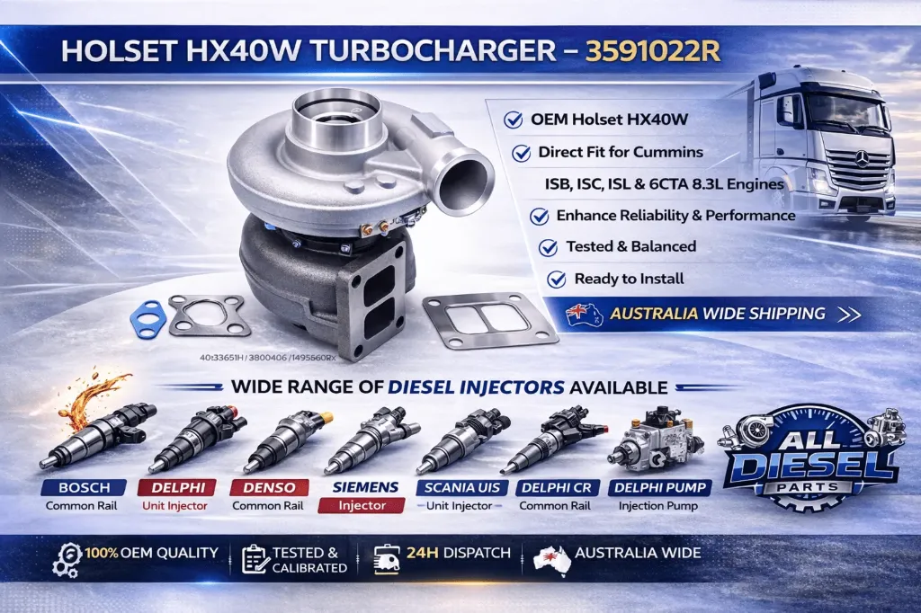 HOLSET HX40W TURBOCHARGER 3591022R