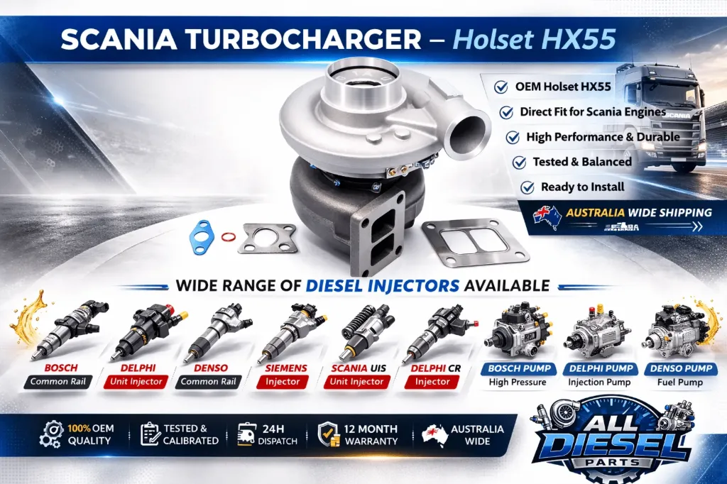 Holset HX55 Turbocharger Scania
